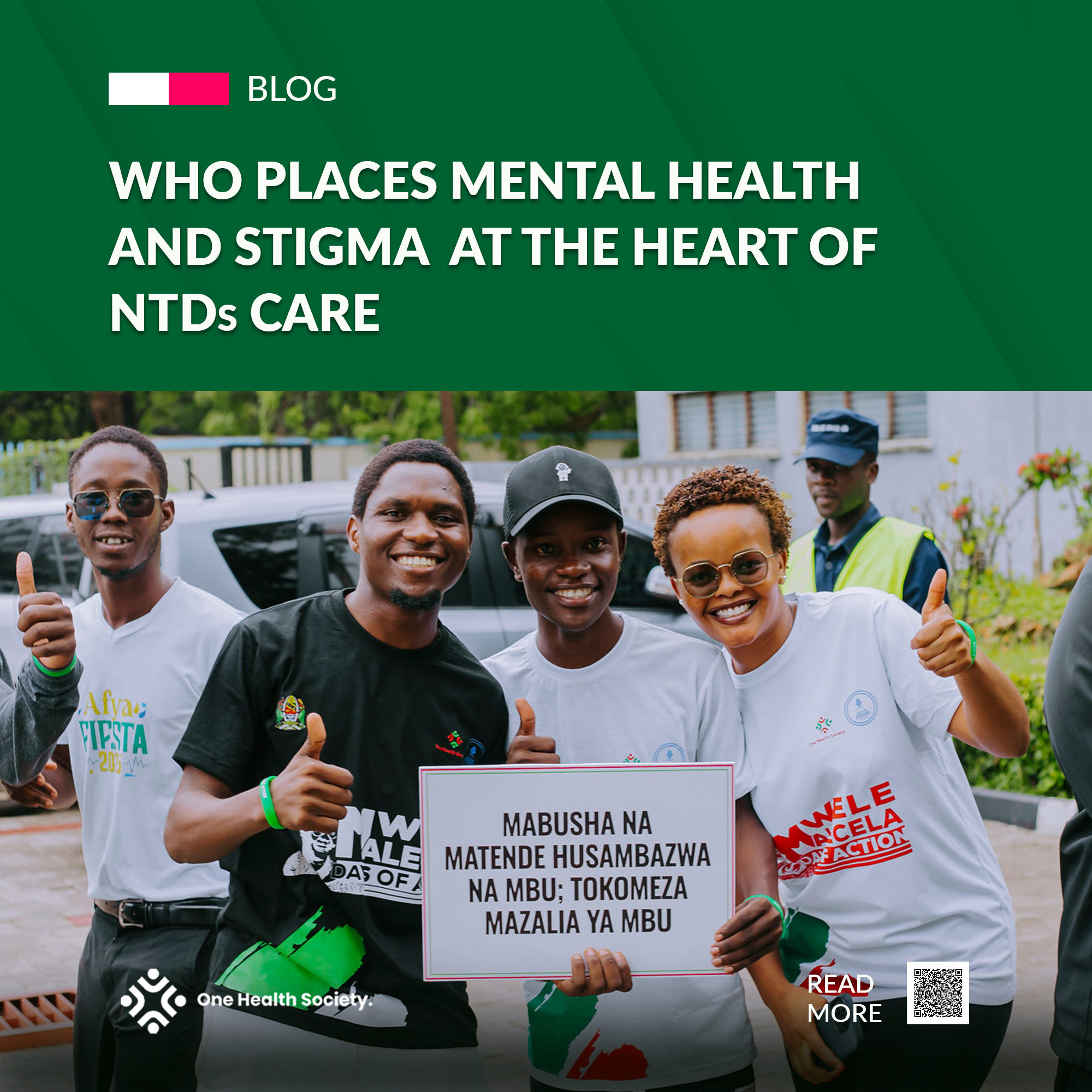 WHO Places Mental Health and Stigma at the Heart of NTD Care